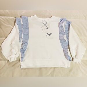 Zara Girl Classic White Top